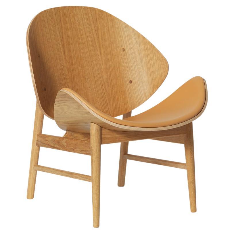 Orange Chair Soavé White Oiled Oak, Nature by Warm Nordic For Sale