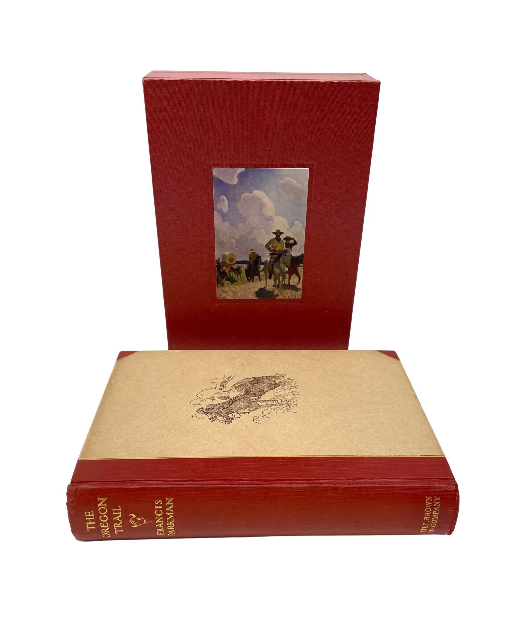 El camino de Oregón, de Francis Parkman, Ilustrado por Wyeth y Remington, 330/950 Estadounidense