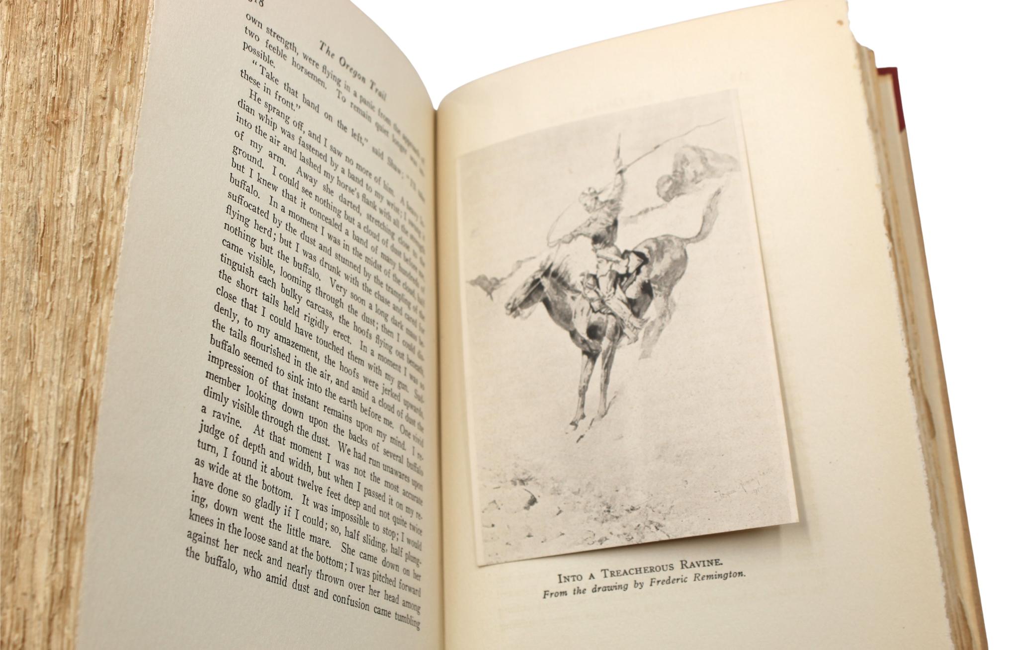 El camino de Oregón, de Francis Parkman, Ilustrado por Wyeth y Remington, 330/950 2