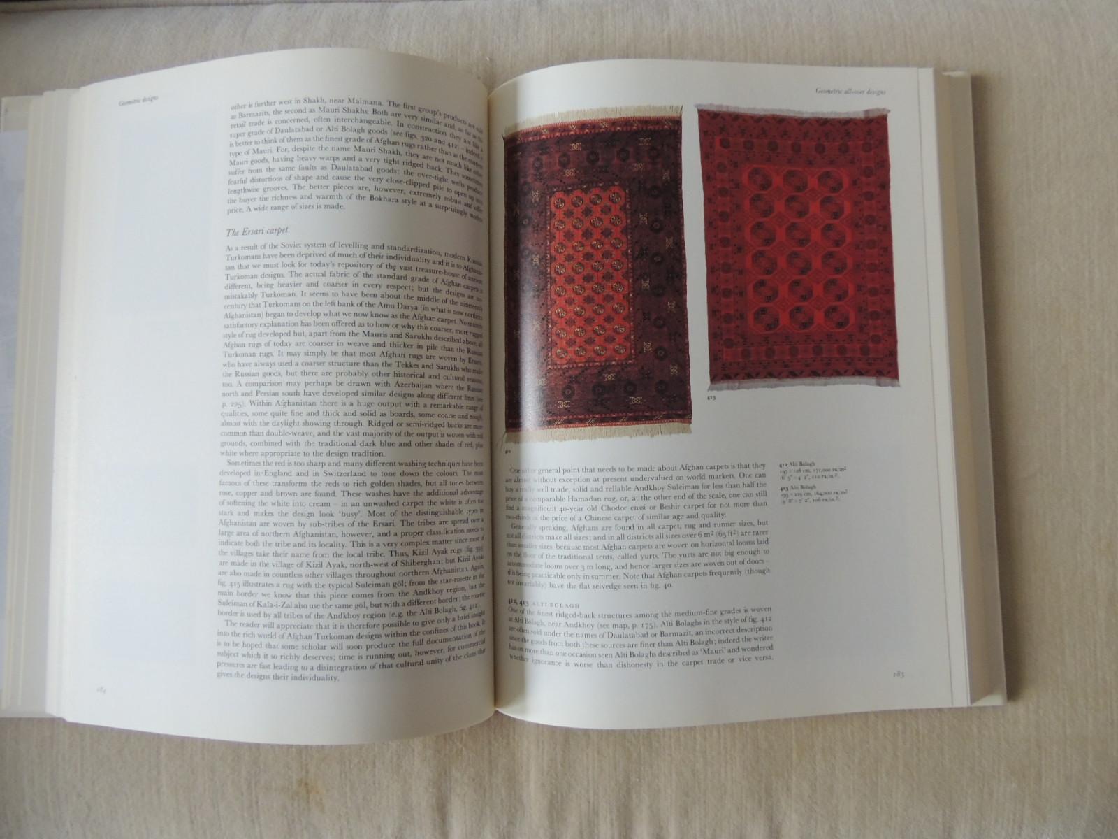 American The Oriental Carpet Hardcover Coffee Table Book by P.R.J. Ford
