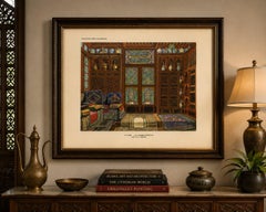 The Oriental Chamber: An Ottoman Interior of Textiles and Carved Wood, 1900