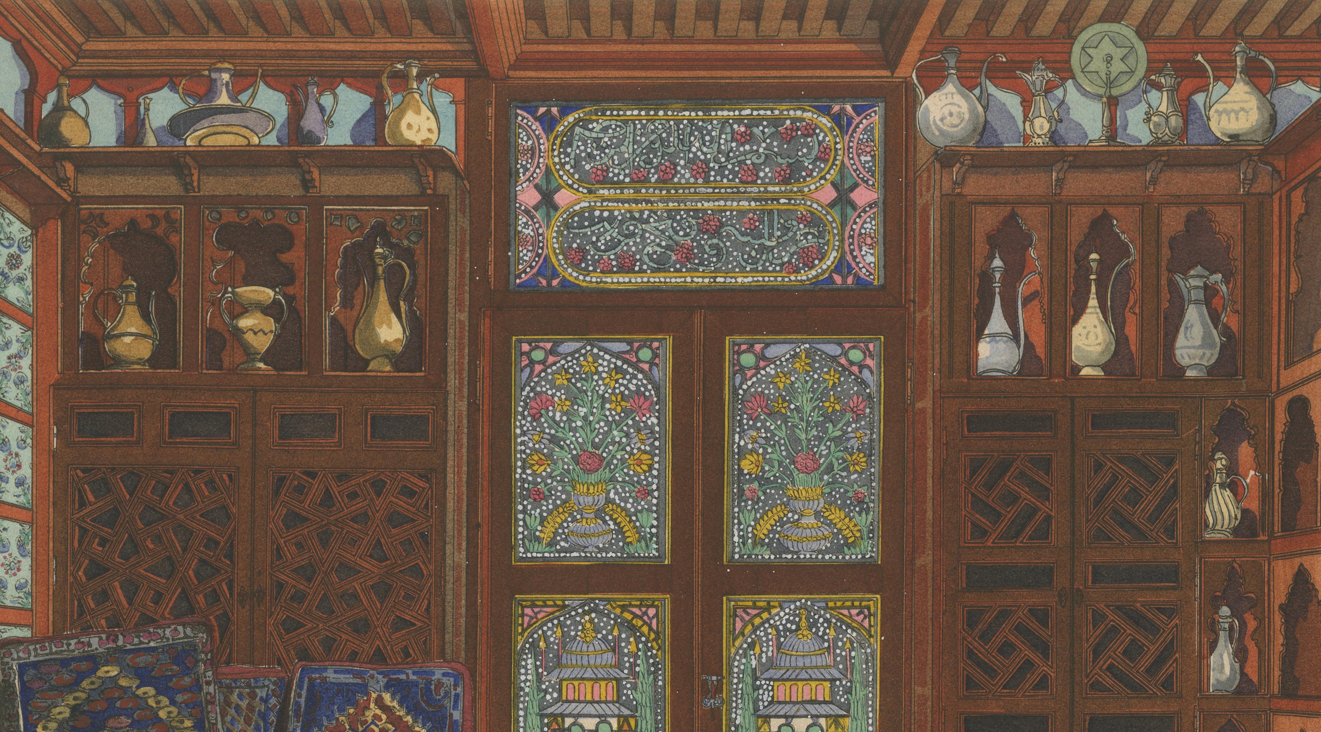 The Oriental Chamber: An Ottoman Interior of Textiles and Carved Wood, 1900