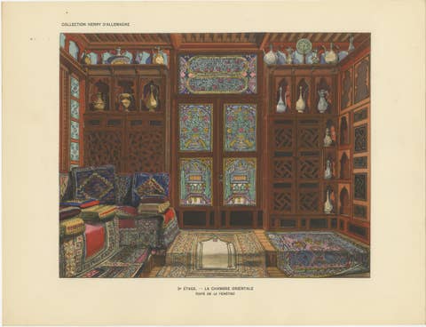The Oriental Chamber: An Ottoman Interior of Textiles and Carved Wood, 1900
