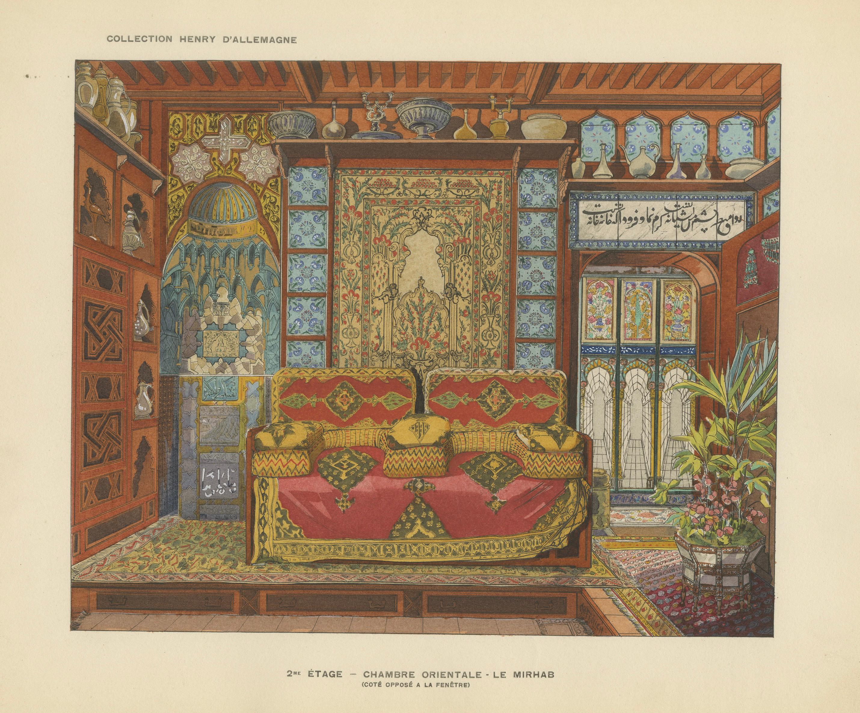 The Oriental Chamber and Mirhab: Ottoman Interior Elegance, 1900