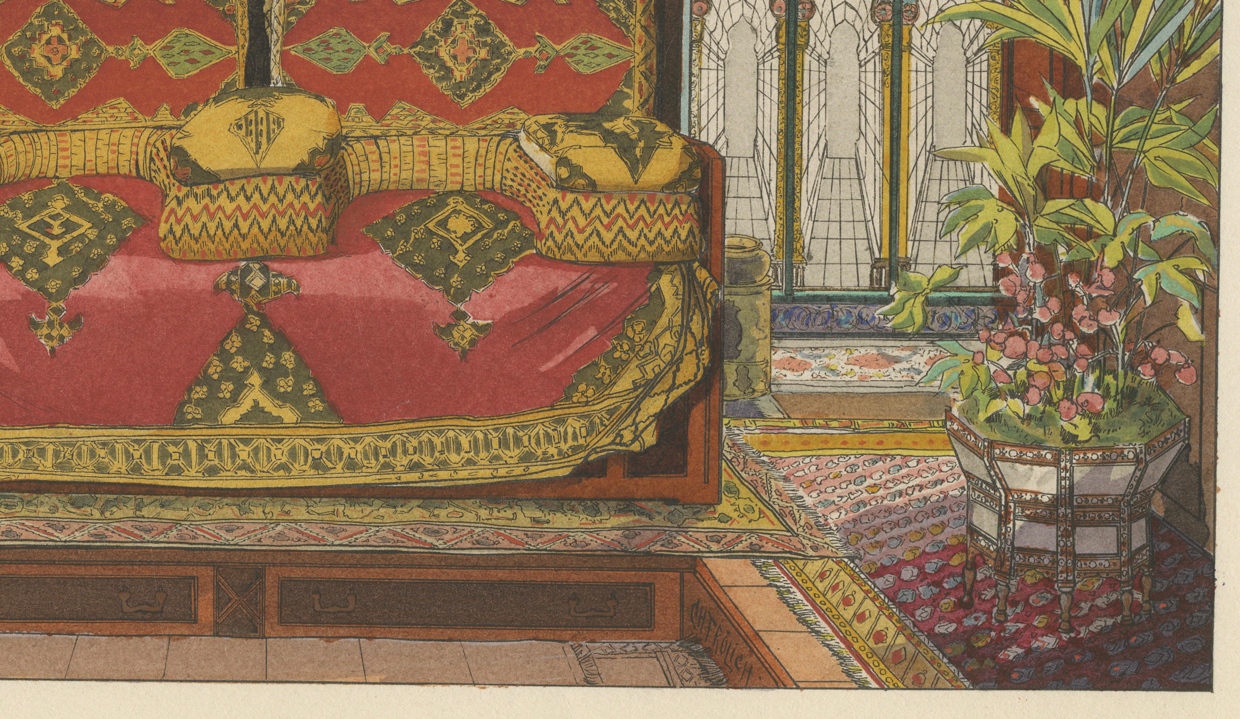 The Oriental Chamber and Mirhab: Ottoman Interior Elegance, 1900