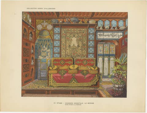 The Oriental Chamber and Mirhab: Ottoman Interior Elegance, 1900