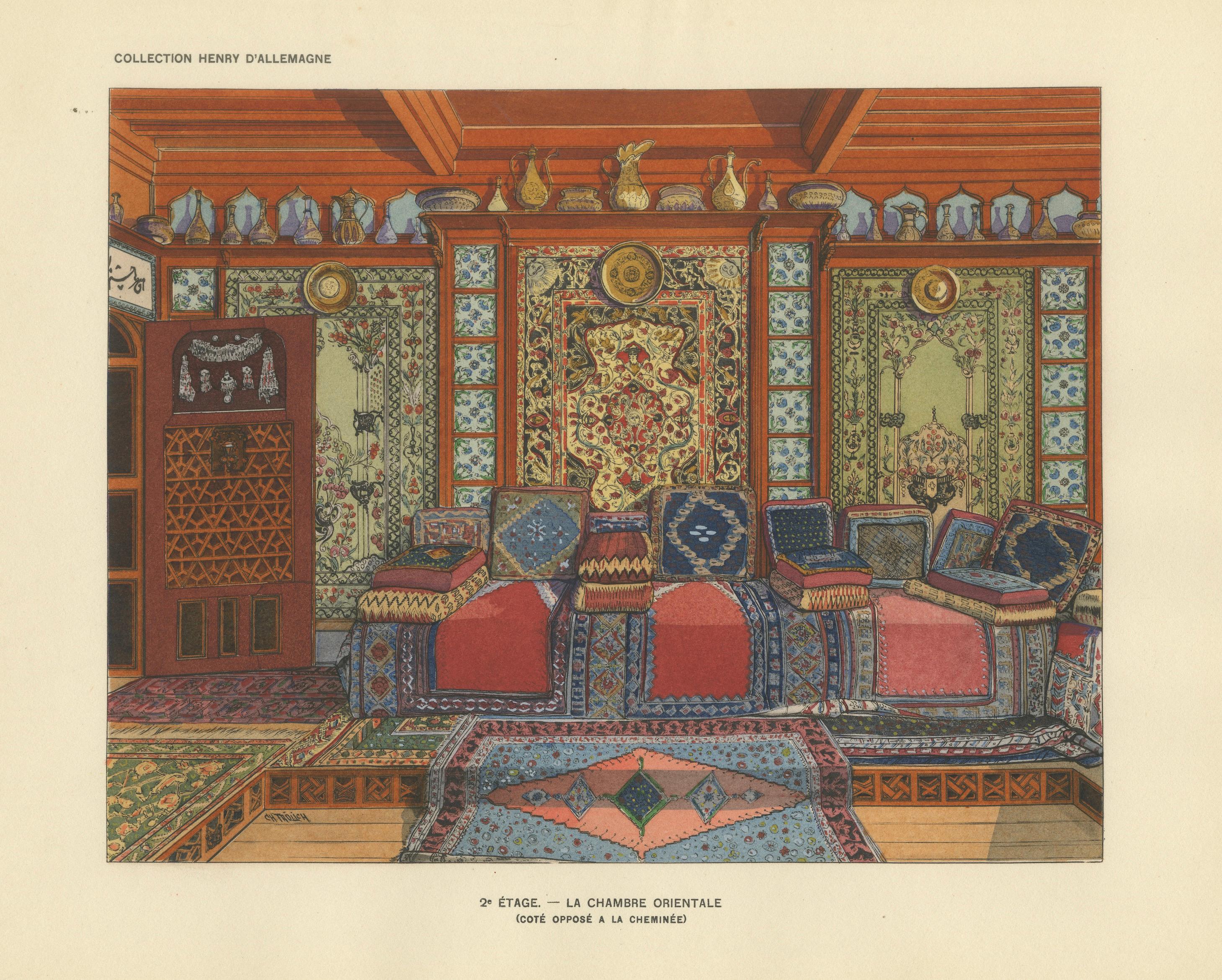 The Oriental Chamber: Ottoman Comfort and Floral Ornament, 1900