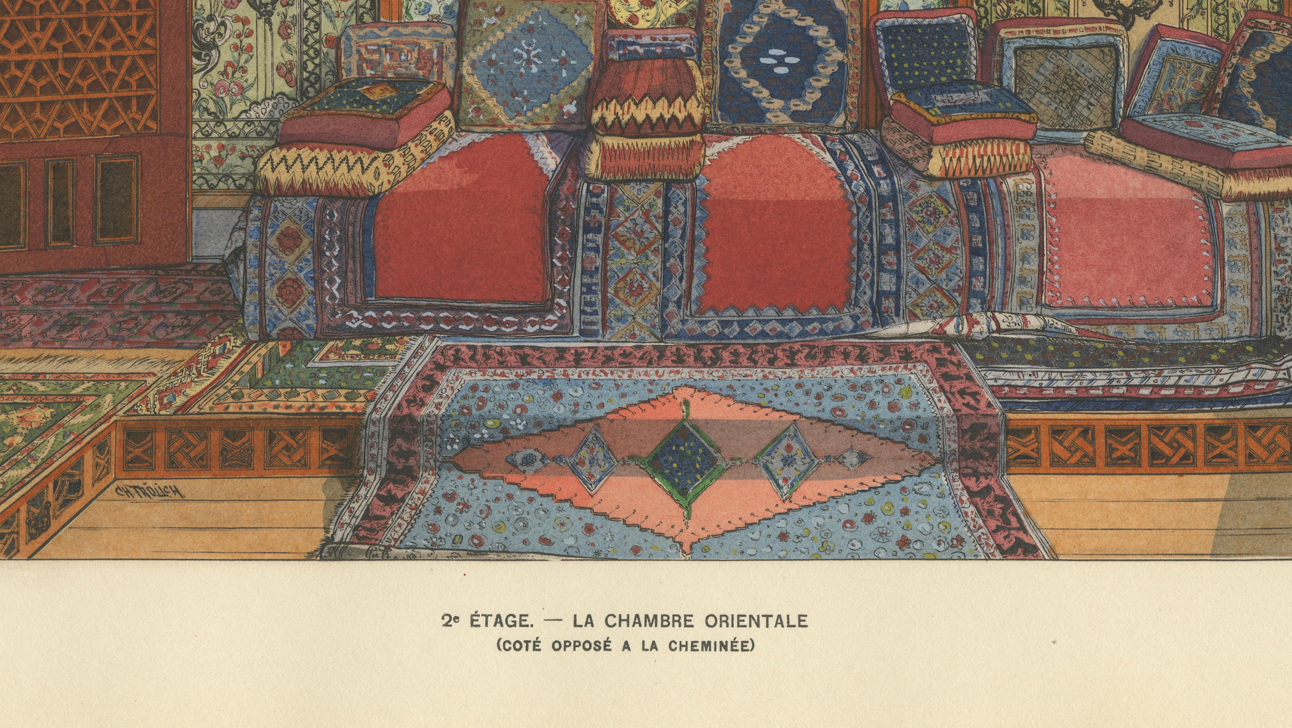 The Oriental Chamber: Ottoman Comfort and Floral Ornament, 1900