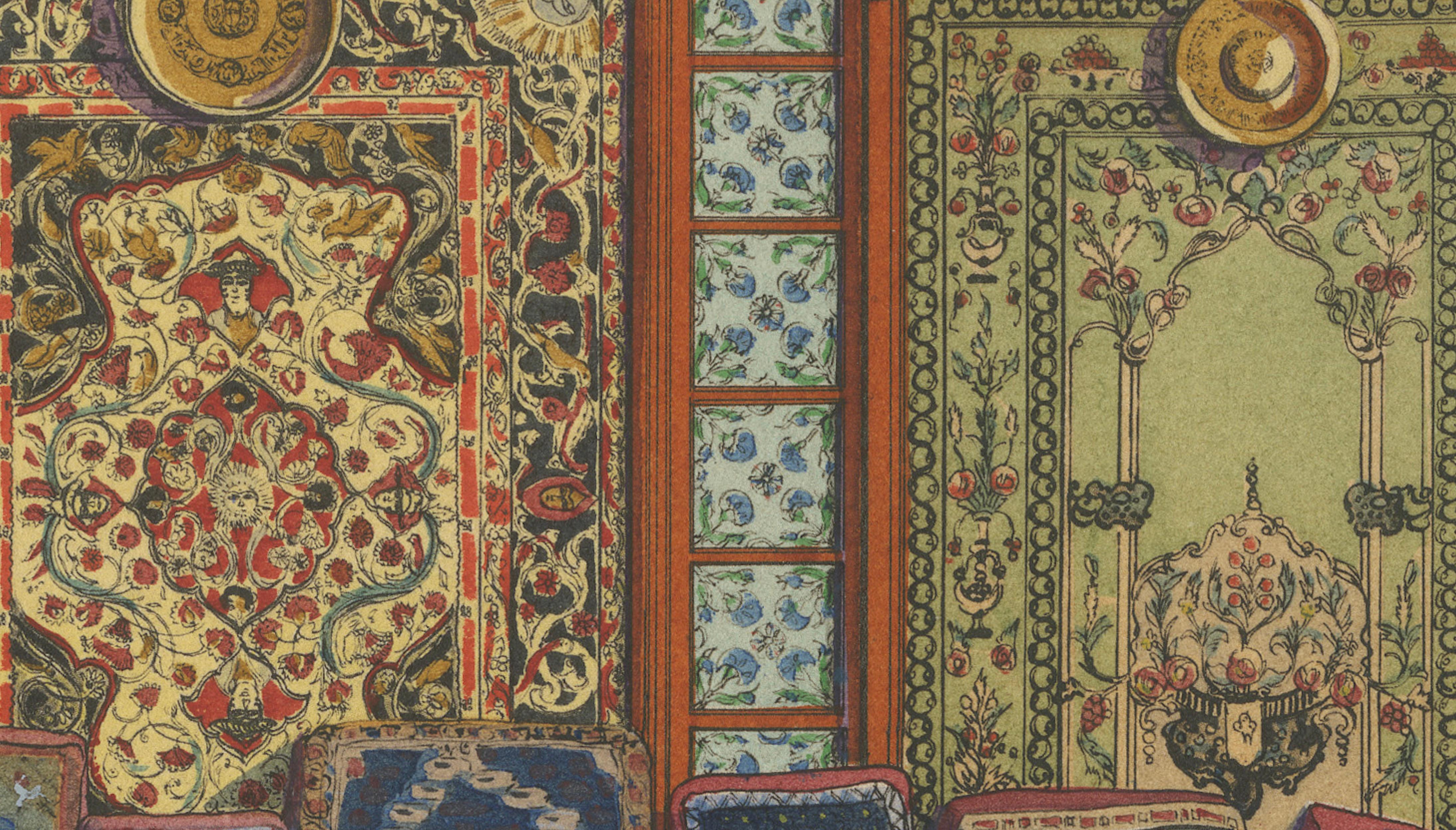 The Oriental Chamber: Ottoman Comfort and Floral Ornament, 1900