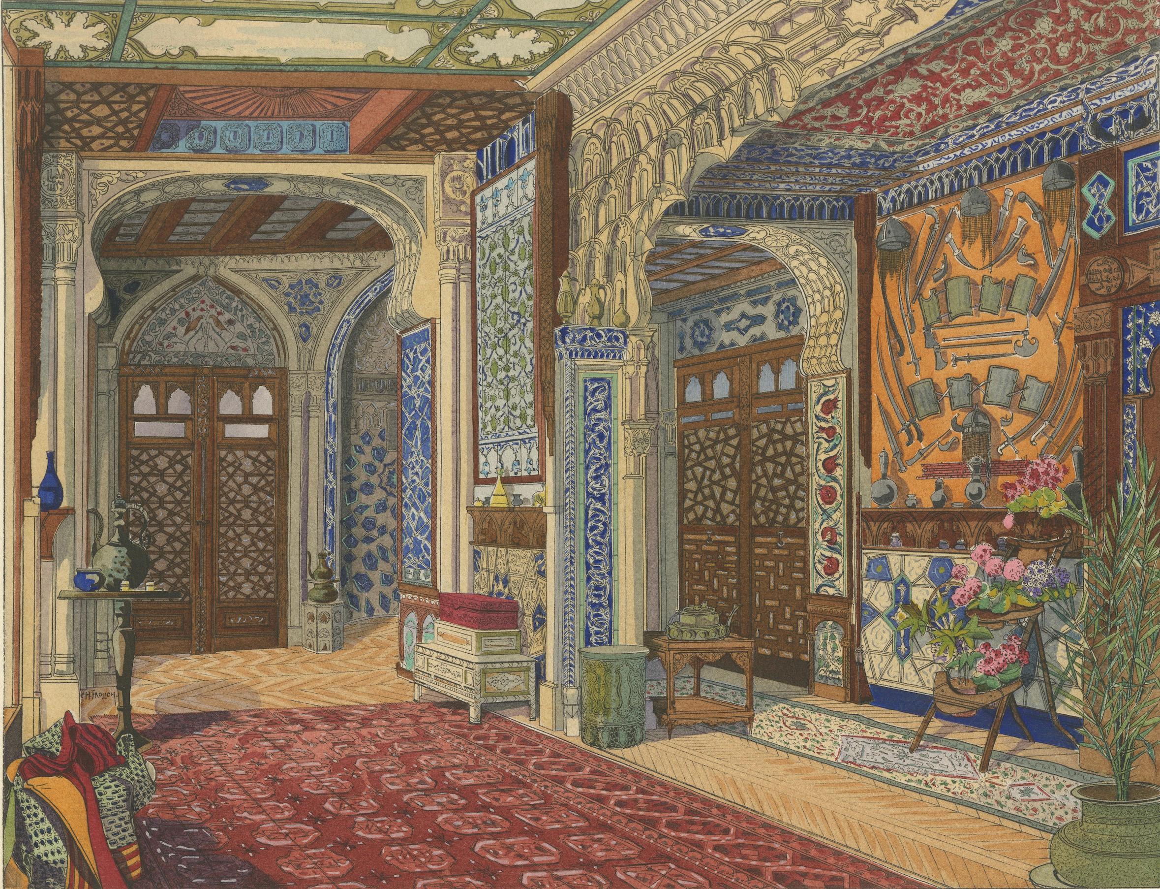The Oriental Gallery: Ottoman Splendour and Islamic Ornament, Circa 1900
