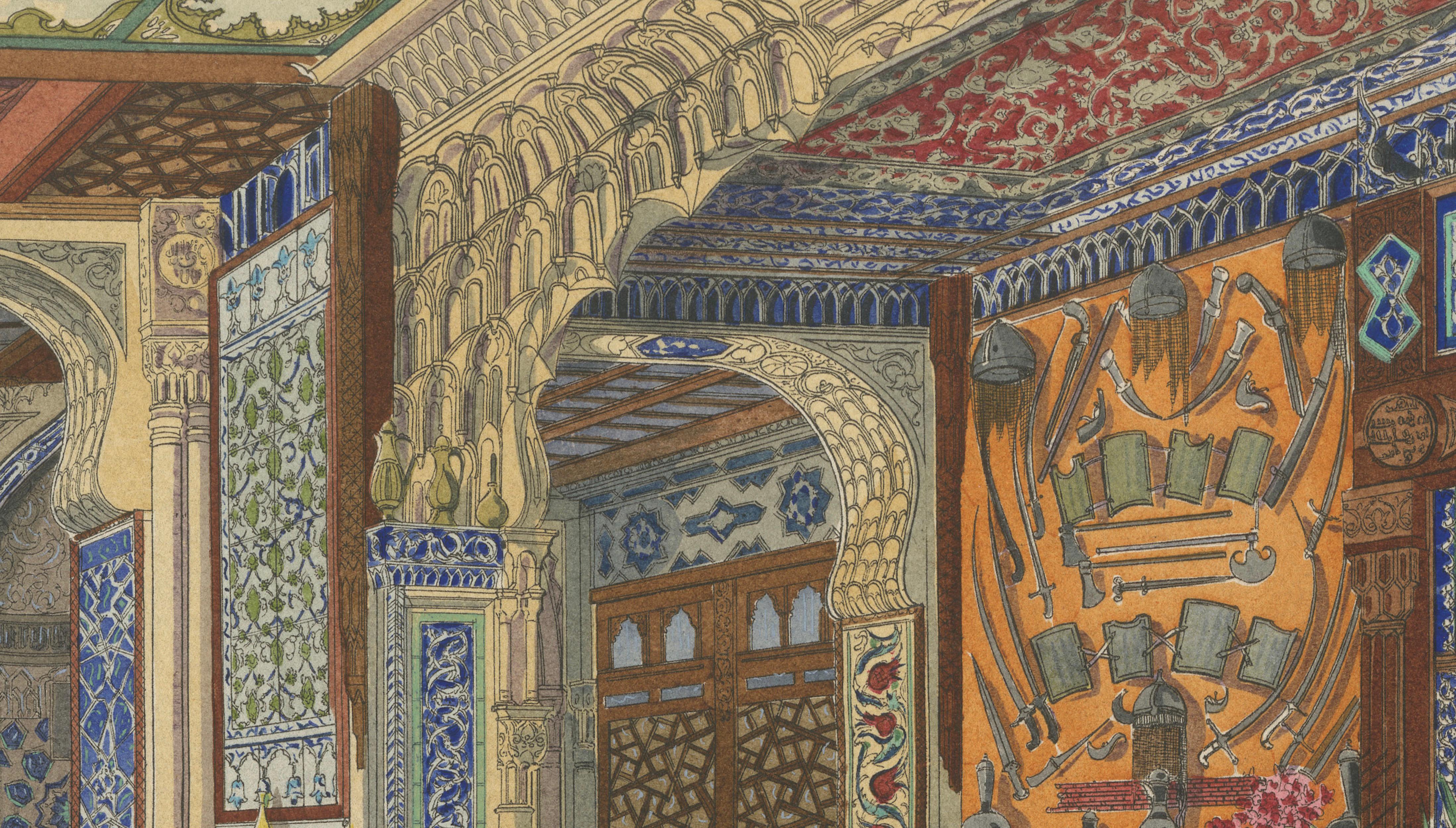 The Oriental Gallery: Ottoman Splendour and Islamic Ornament, Circa 1900