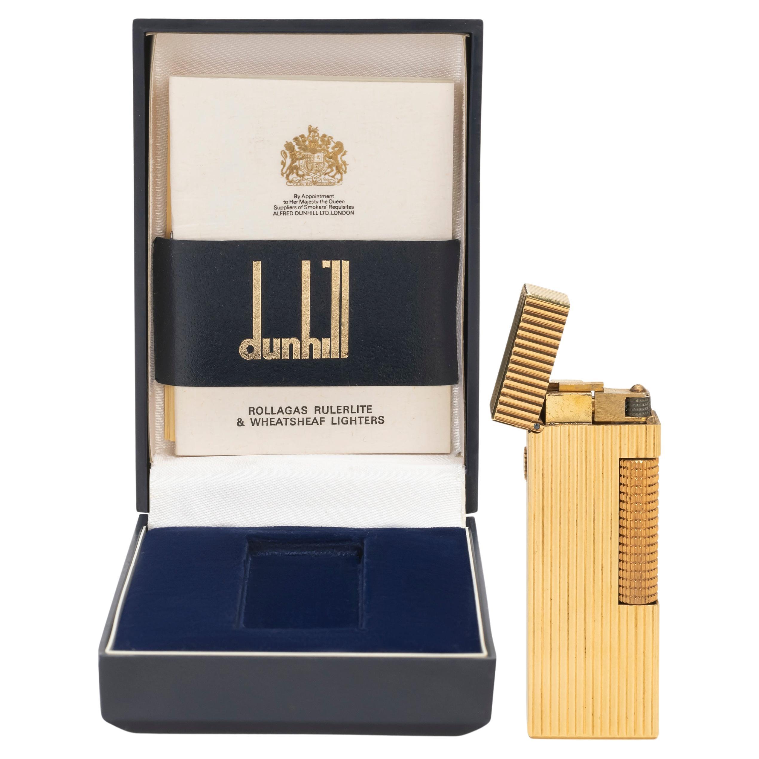 Original James Bond Iconic Vintage Dunhill Gold Plated Swiss Made ...