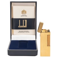 Original James Bond Iconic Vintage Dunhill Gold Plated Swiss Made Lighter