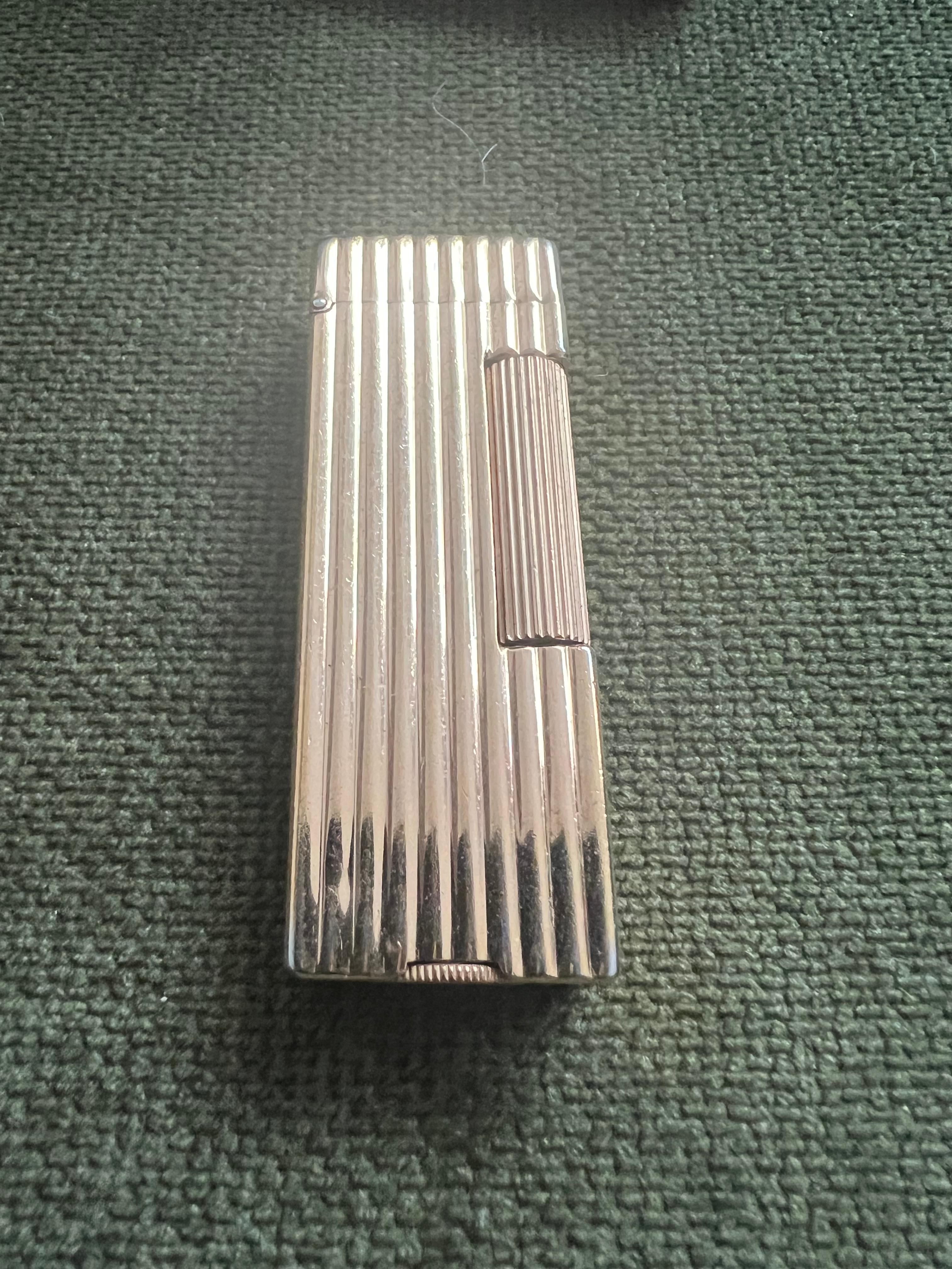 The Original “James Bond” Vintage 1950s Dunhill ROLLALITE Gold Plated Lighter 6