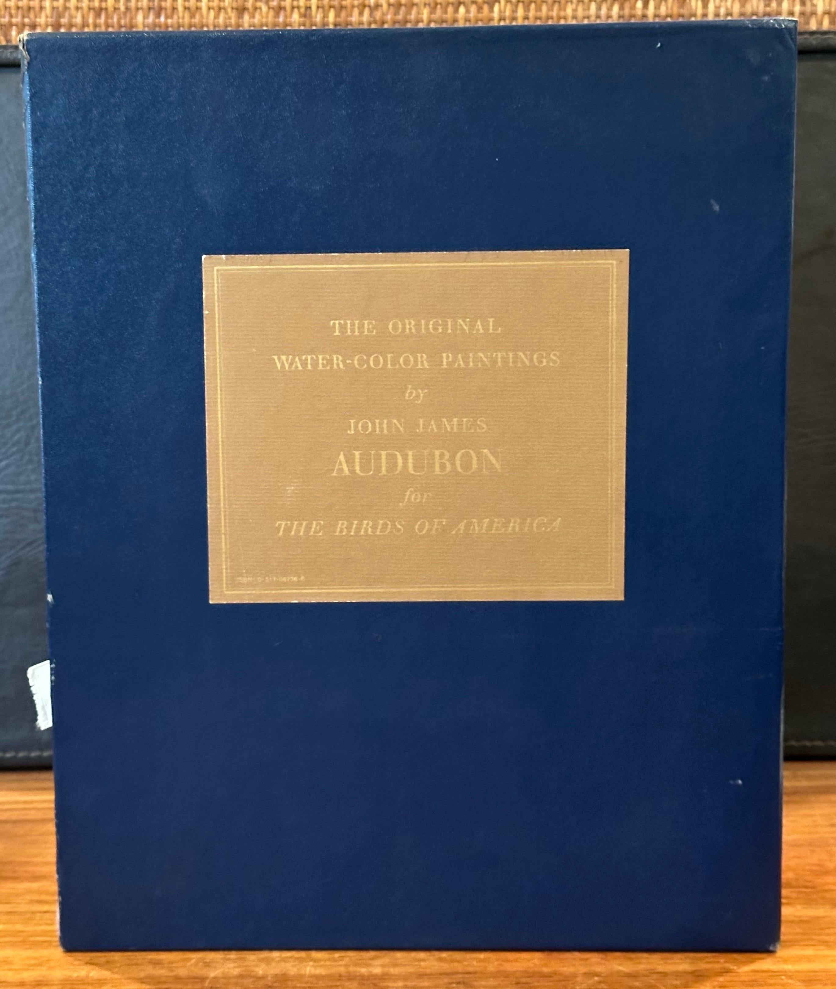 20ième siècle Les peintures originales à l'aquarelle de John James Audubon - Deux volumes en vente