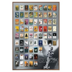 The Oscars - Academy Awards Best Picture Walnut Frame Poster, 1998