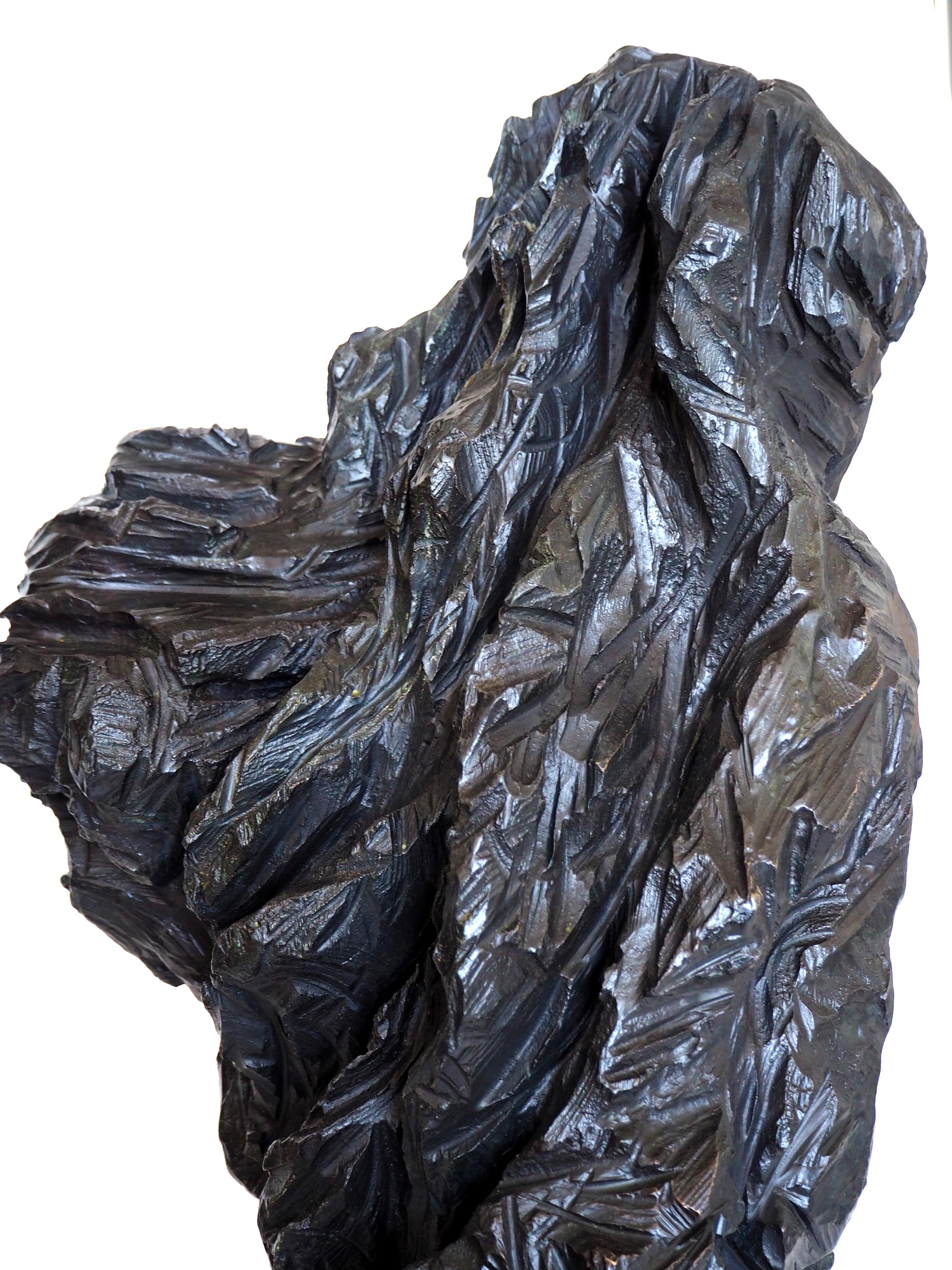 The Other, Contemporary Original Bronze Sculpture by Artist Jonathan Roson For Sale 5