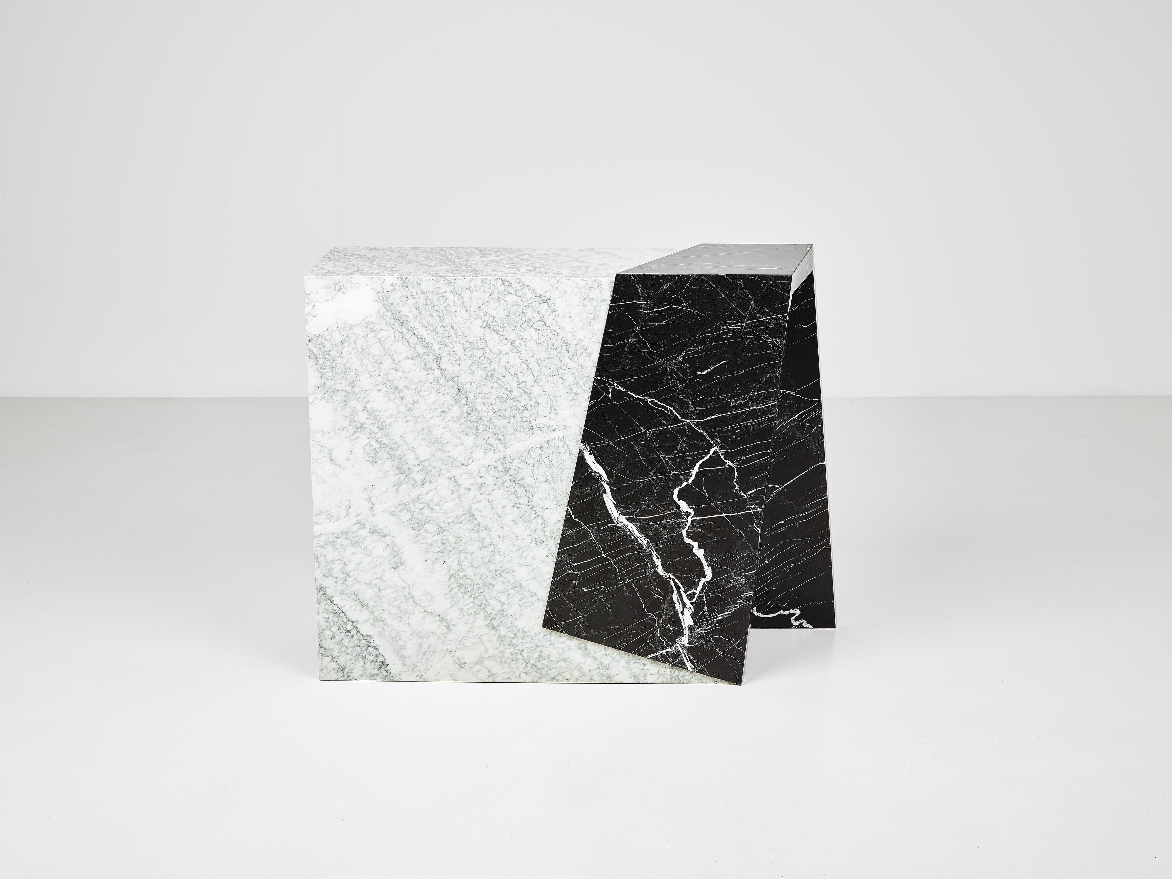 Italian The Other Side Marble Console by Pierre Gonalons Paradisoterrestre Edition For Sale