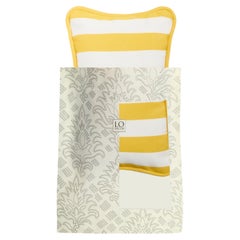 The OUTDOOR GIFT Micro Pillow  Yellow