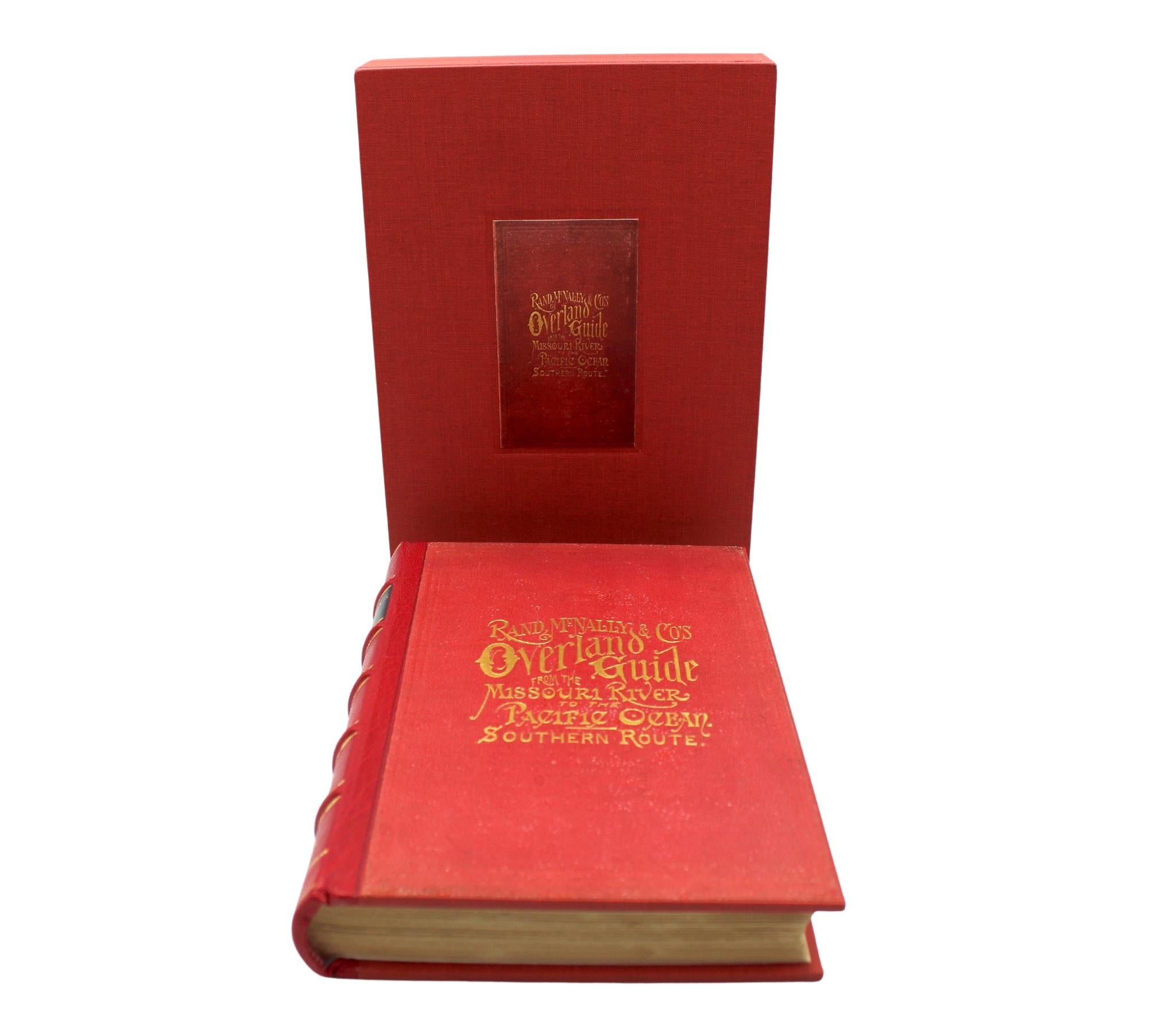Victorien tardif « The Overland Guide From the Missouri River to the Pacific Ocean, Revised, 1883 en vente