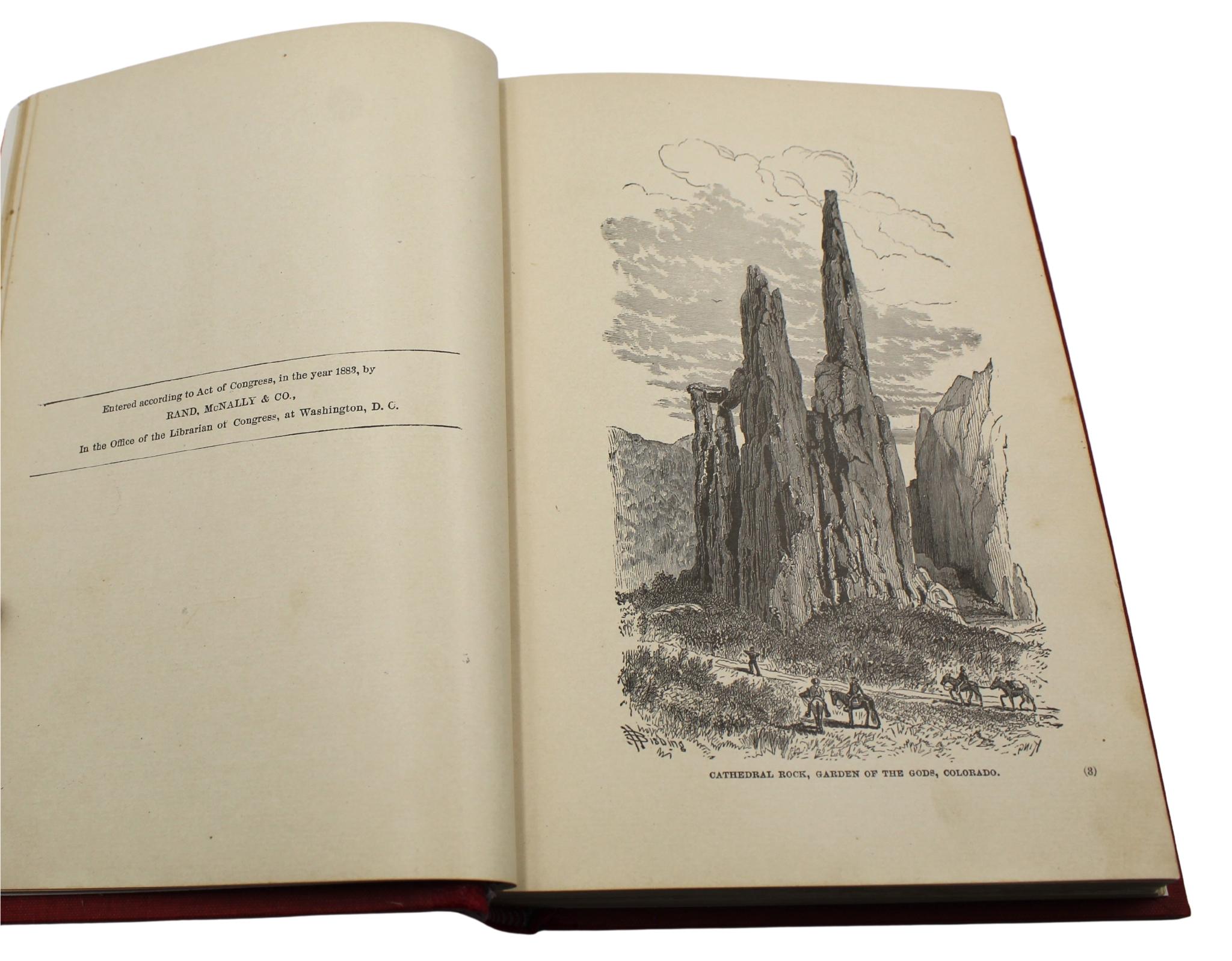 Fin du XIXe siècle « The Overland Guide From the Missouri River to the Pacific Ocean, Revised, 1883 en vente
