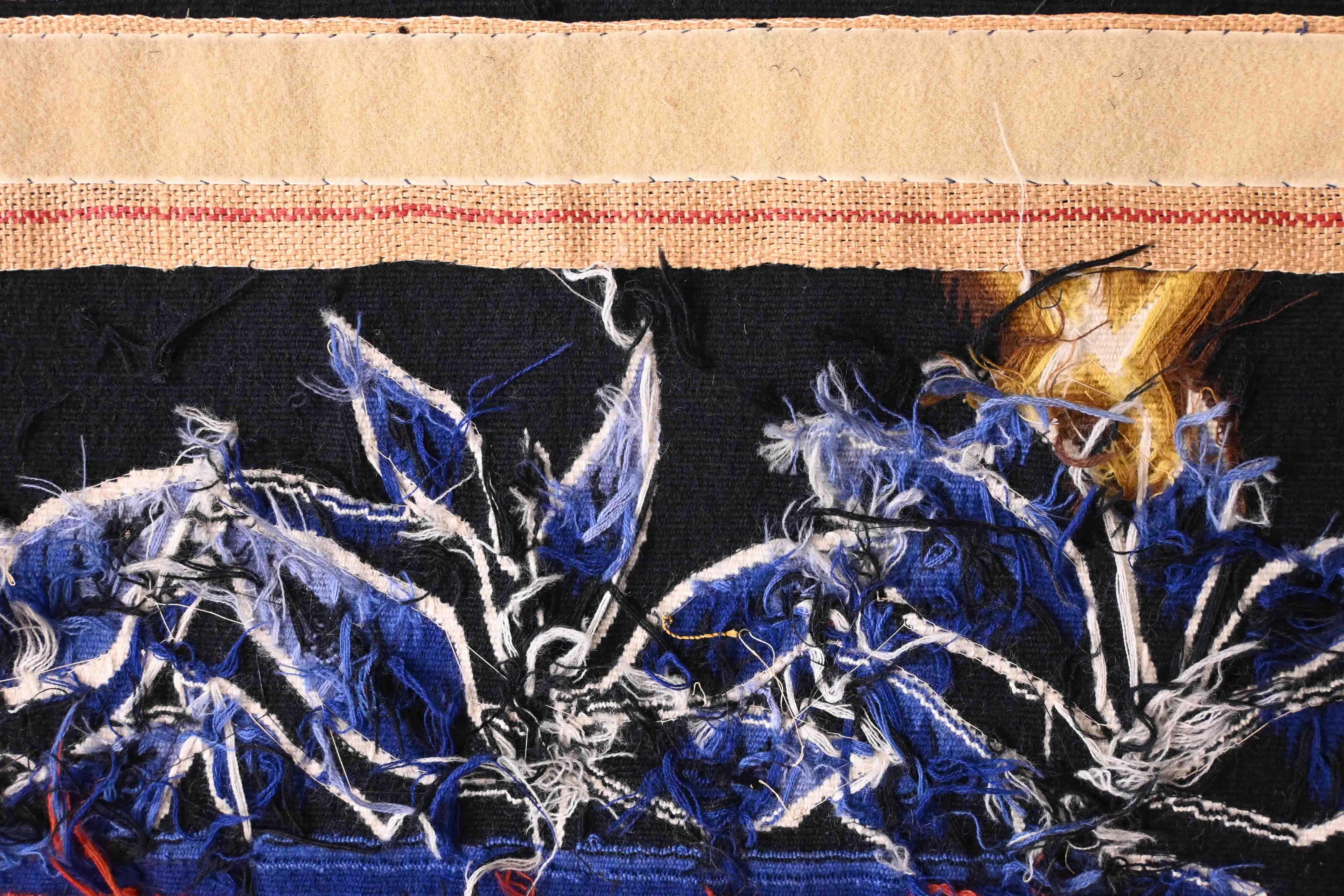 THE OWL IN THE CUPBOARD, Jean Lurçat - Freznch Tapestry TABARD Aubusson - N 1553 For Sale 6