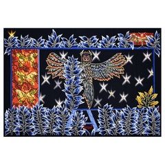 THE OWL IN THE CUPBOARD, Jean Lurçat - Freznch Tapestry TABARD Aubusson - N 1553