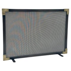 The Pagosa Brass & Iron Fire Screen by Betzinger Designs