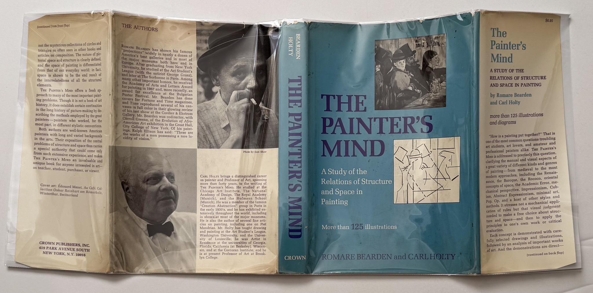 Prima edizione di un'esposizione sulla struttura e lo spazio nella pittura scritta dagli artisti americani Romare Bearden e Carl Holty. Pubblicato nel 1969 da Crown Publishers. 8vo (6.5
