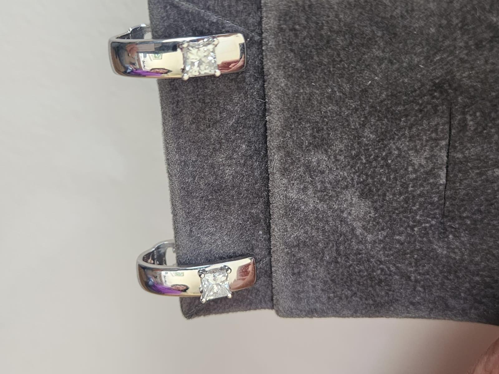 Modern The Pair of Classic Earrings For Sale