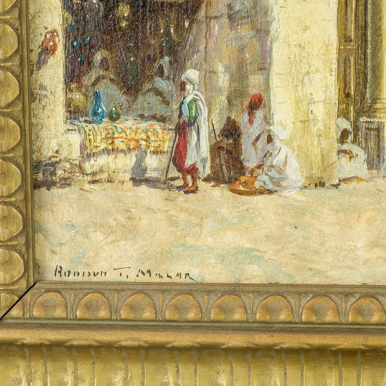 Paint Palace After Bashaand a Cavalier by the Green Door by Addison Millar For Sale