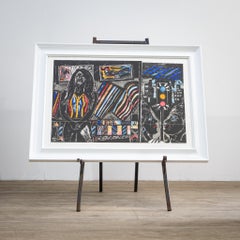 “The Parakeet” Woodcut by Michael Rothenstein, Circa 1984