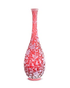 Paris Exhibition Cameo Glass Vase by Thomas Webb