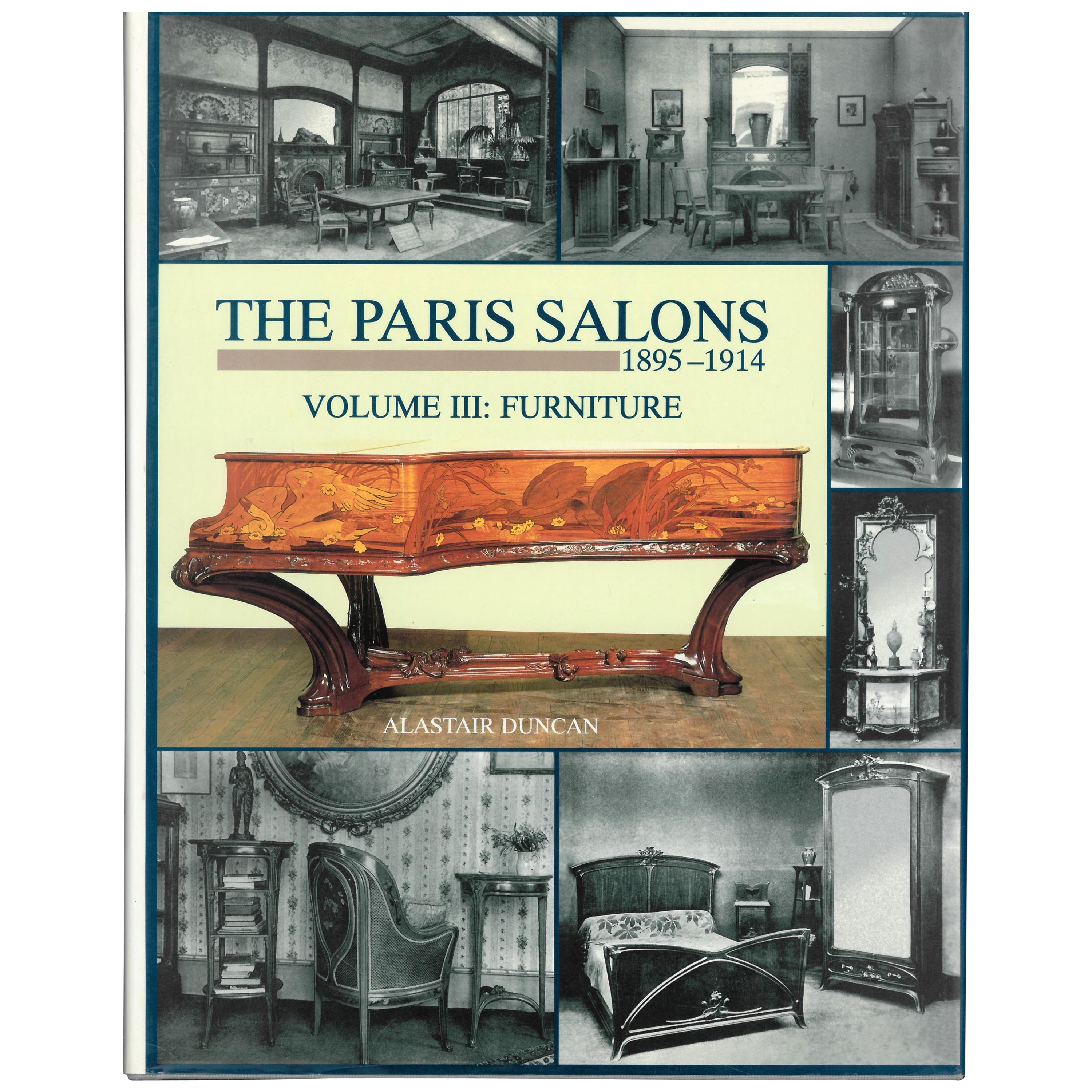 Les Salons de Paris 1895-1914 Volume III Furniture d'Alastair Duncan (Livre)