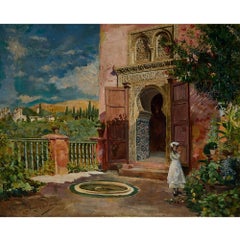 The Partal, Alhambra Palace, Granada by García y Rodríguez