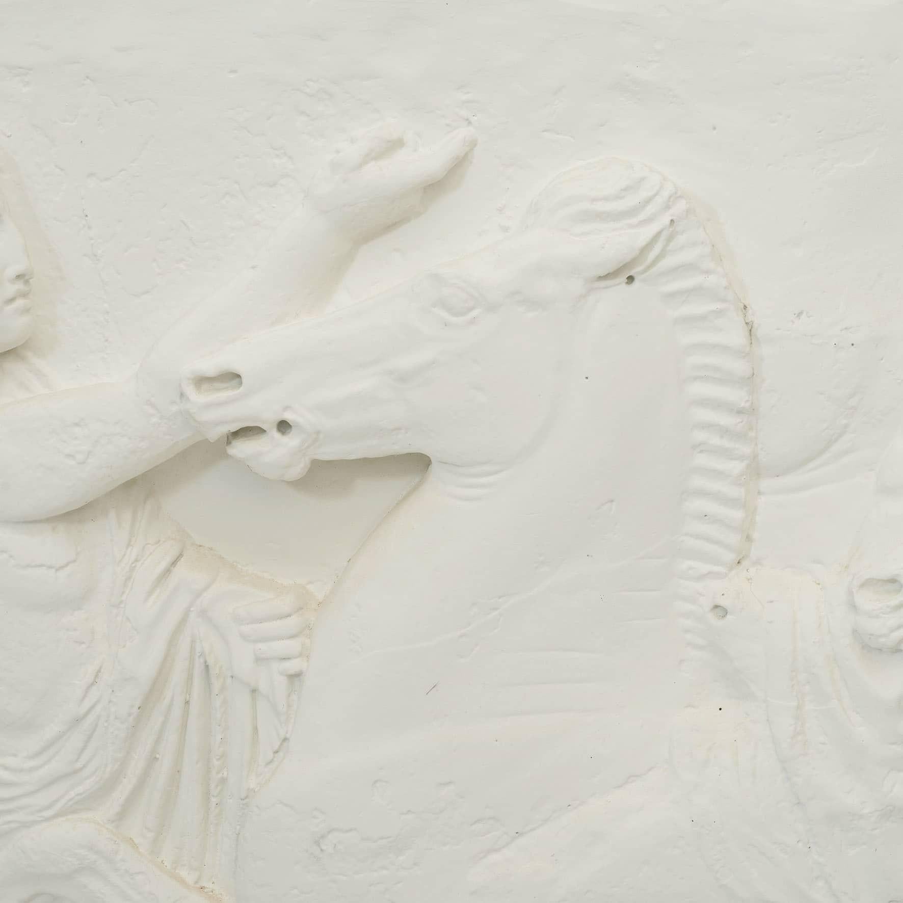 The Parthenon Frieze. Part Of Plaster Casting In Good Condition In Kastrup, DK