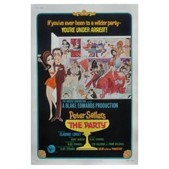 Vintage The Party, Unframed Poster, 1968