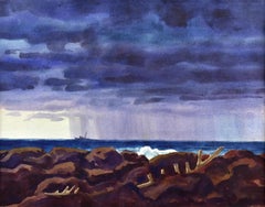 „The Passing Shower“ von Emil Bisttram