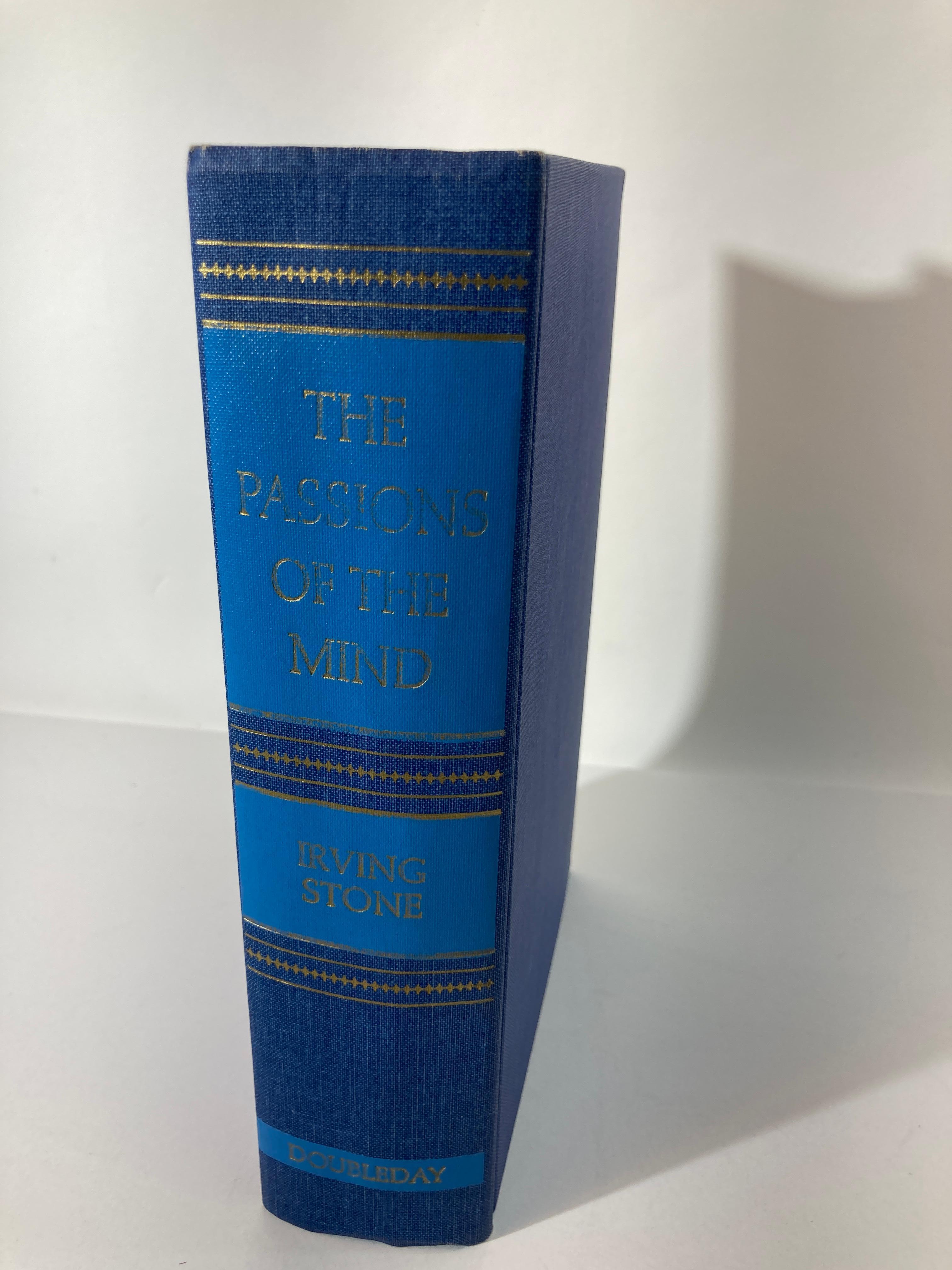 The Passions of the Mind a novel of Sigmund Freud by Irving Stone.
Vintage book, 1st edition: 1971
Biography of Sigmund Freud
In the 1880's, Vienna was Europe's glamour capital. It was in that brilliant city that Sigmund Freud began his long