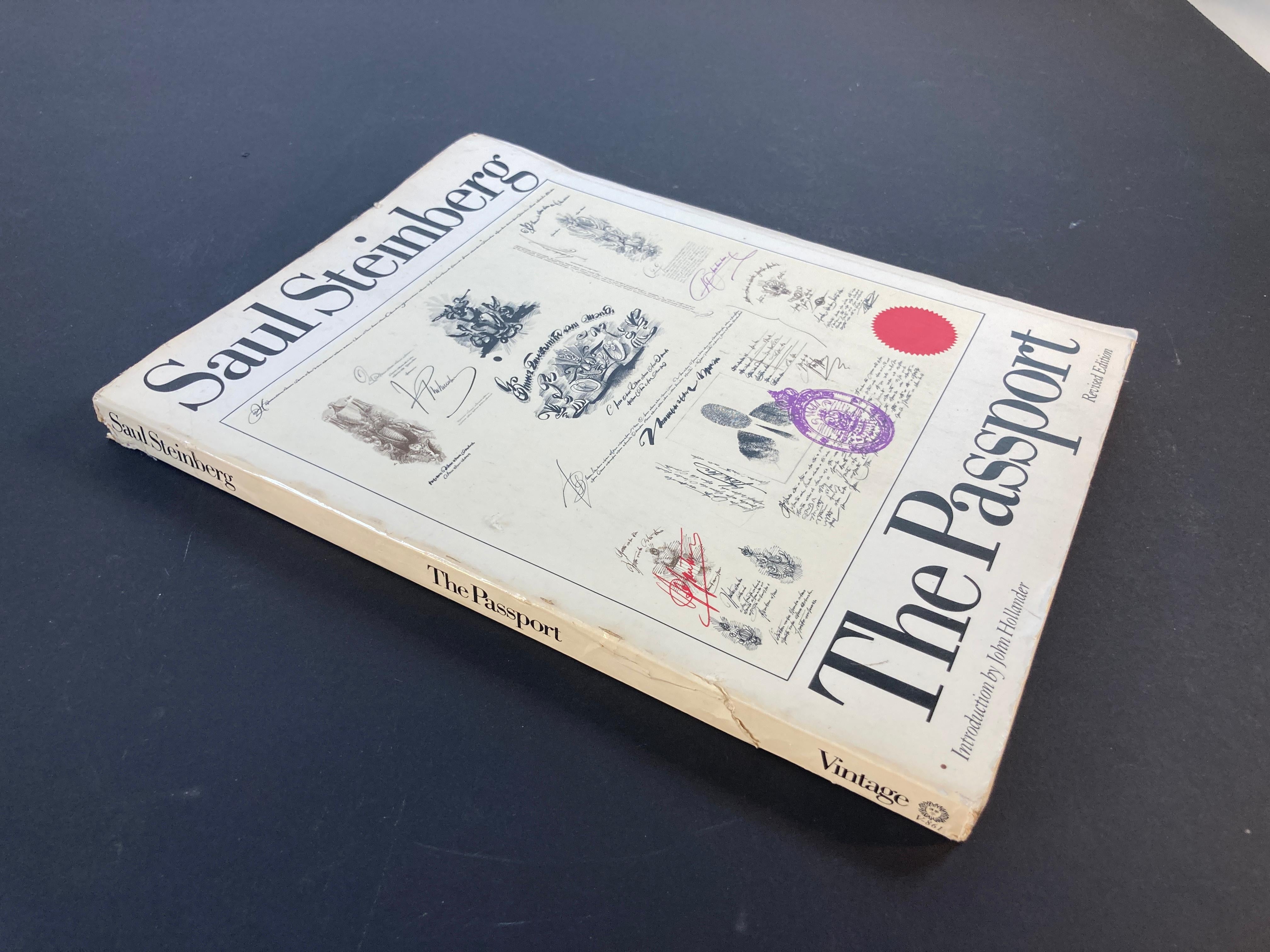 Artisanat Passport Saul Steinberg Publié par Harper & Brothers, New York, 1979 en vente