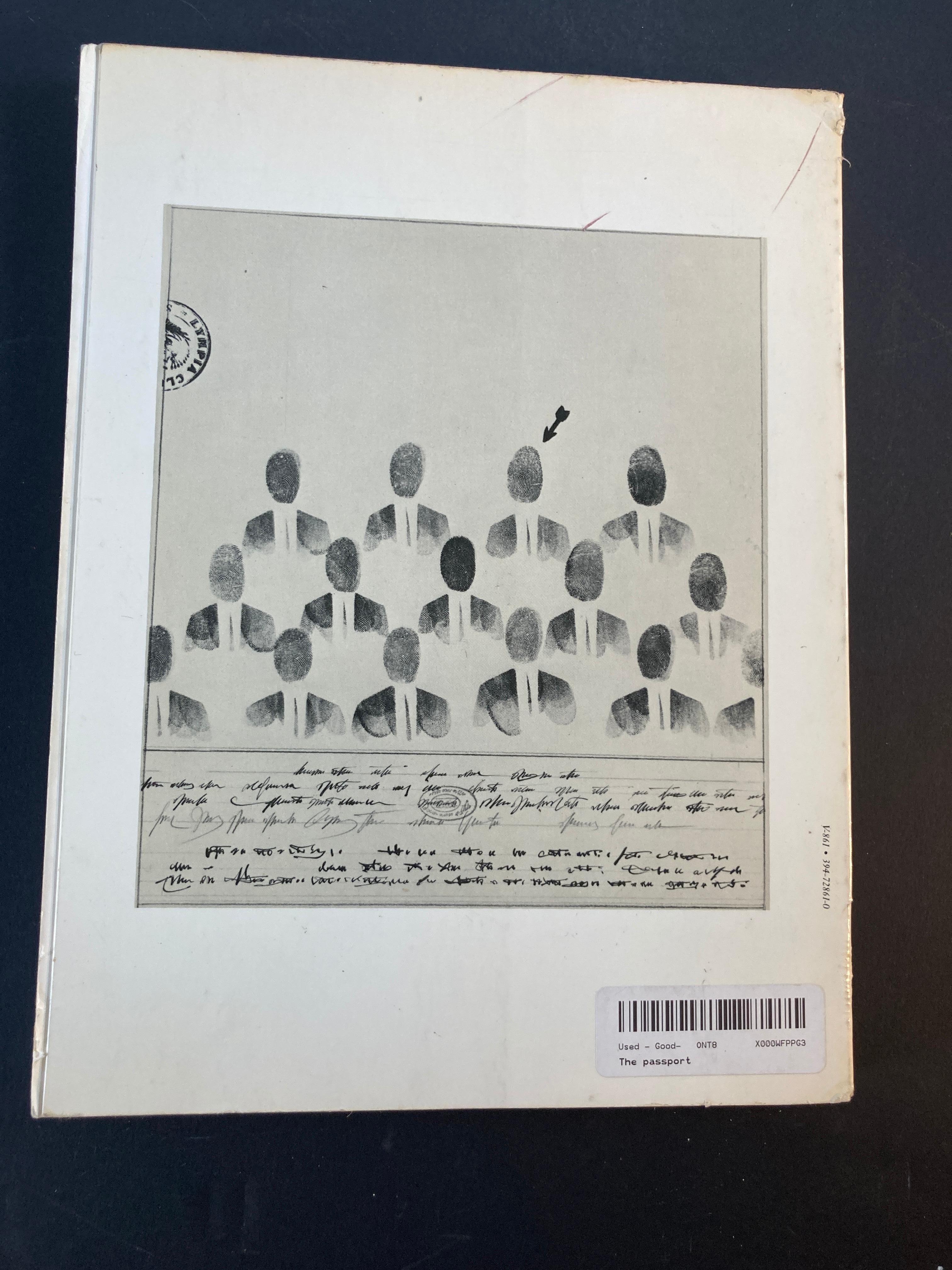 Nord-américain Passport Saul Steinberg Publié par Harper & Brothers, New York, 1979 en vente