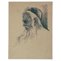 "Patriarch" Framed Limited Edition Print Signed & Numbered by Martin Zipin