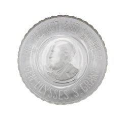 “The Patriot and Soldier. Gen. Ulysses S. Grant” Commemorative Glass Bowl, 1885