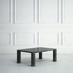 The Pauline: A Modern Stone Coffee Table with Rounded Legs