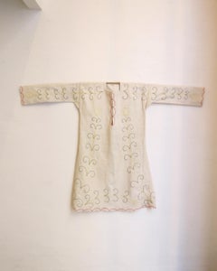 Robe vintage brodée « The Peacock Dress »