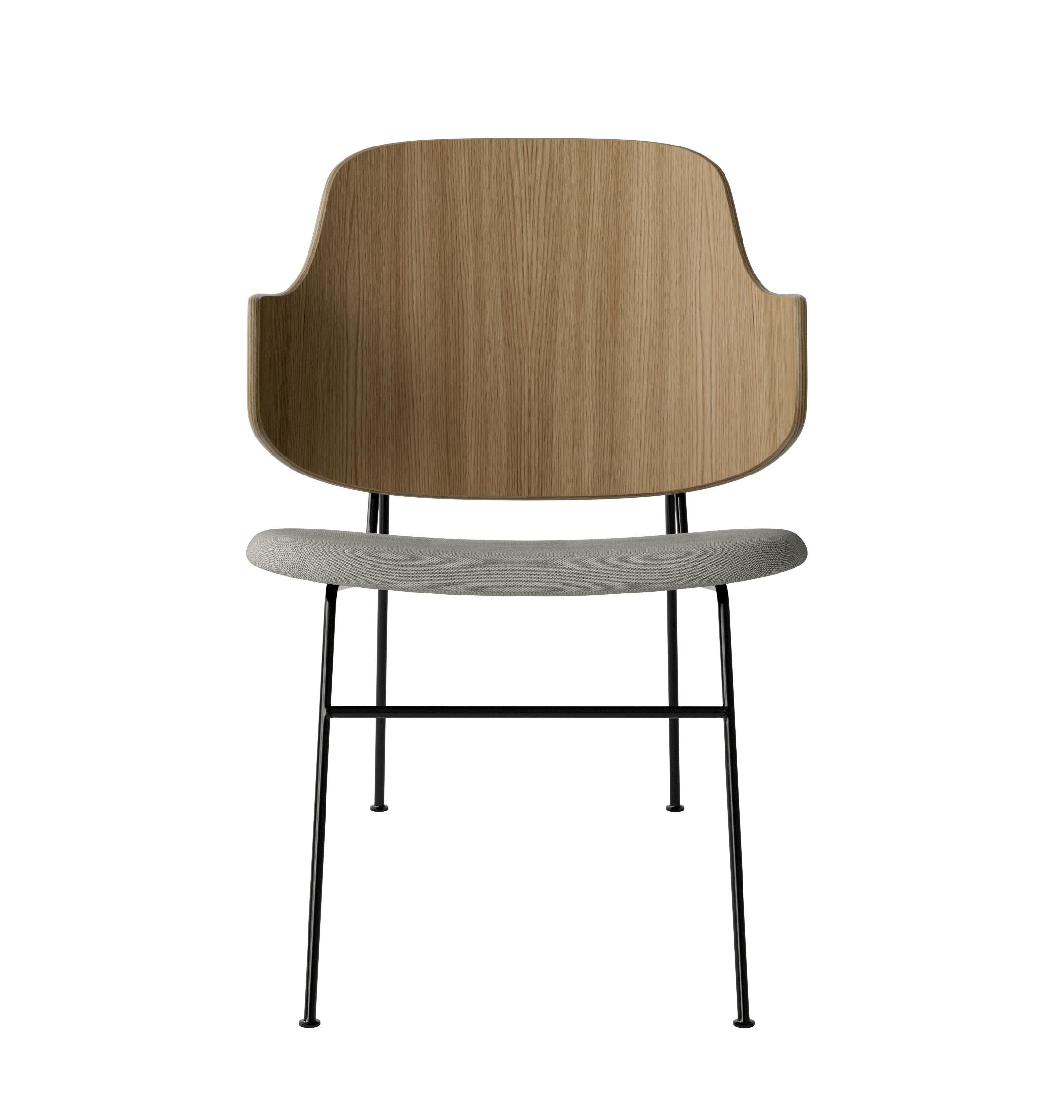 The Penguin Lounge Chair-Oak & Kvadrat, Re-wool 218-by Ib Kofod-Larsen, for Audo In New Condition For Sale In Dubai, AE