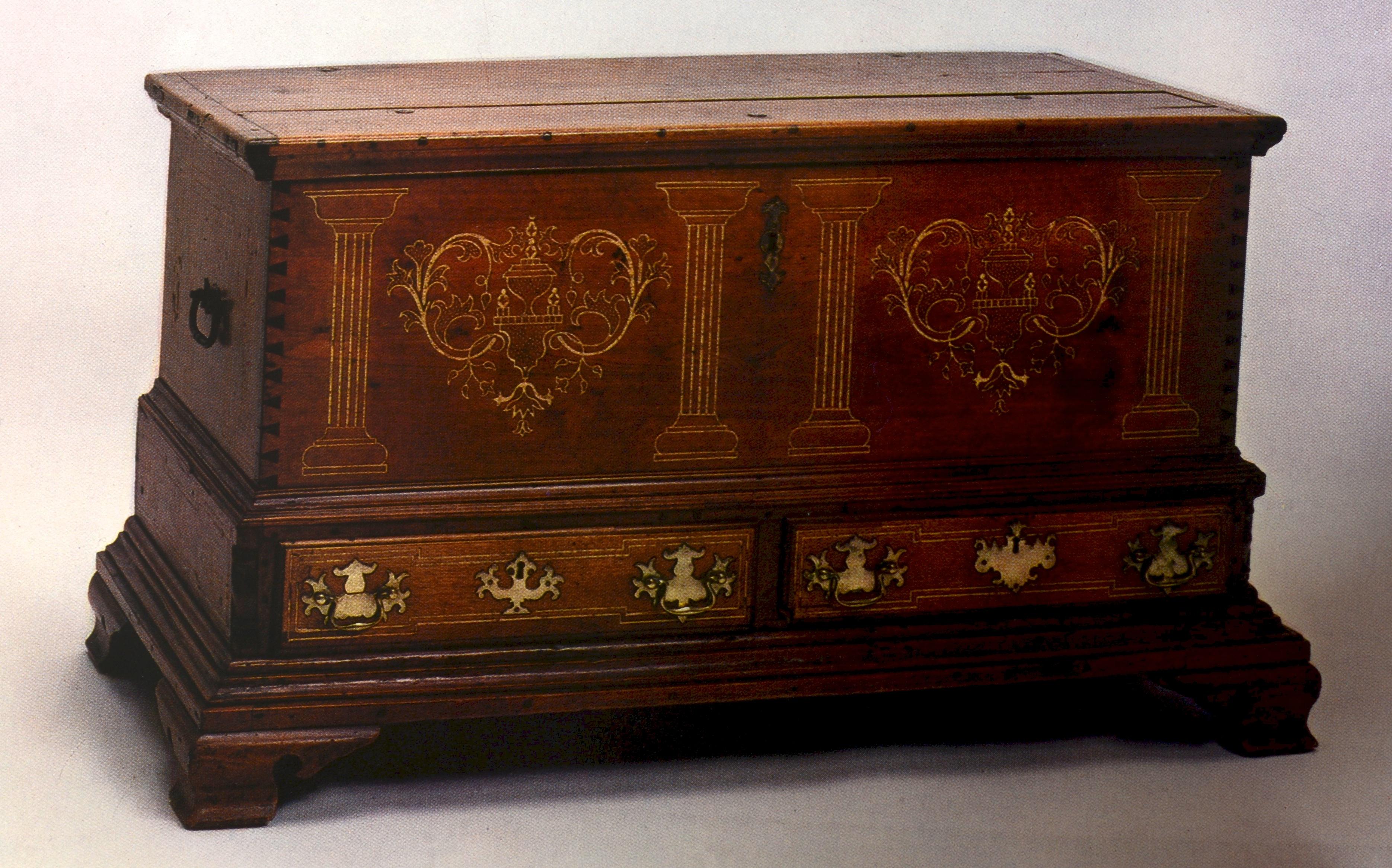 The Pennsylvania-German Decorated Chest by Monroe H. Fabian, Stated 1st Ed  For Sale 4