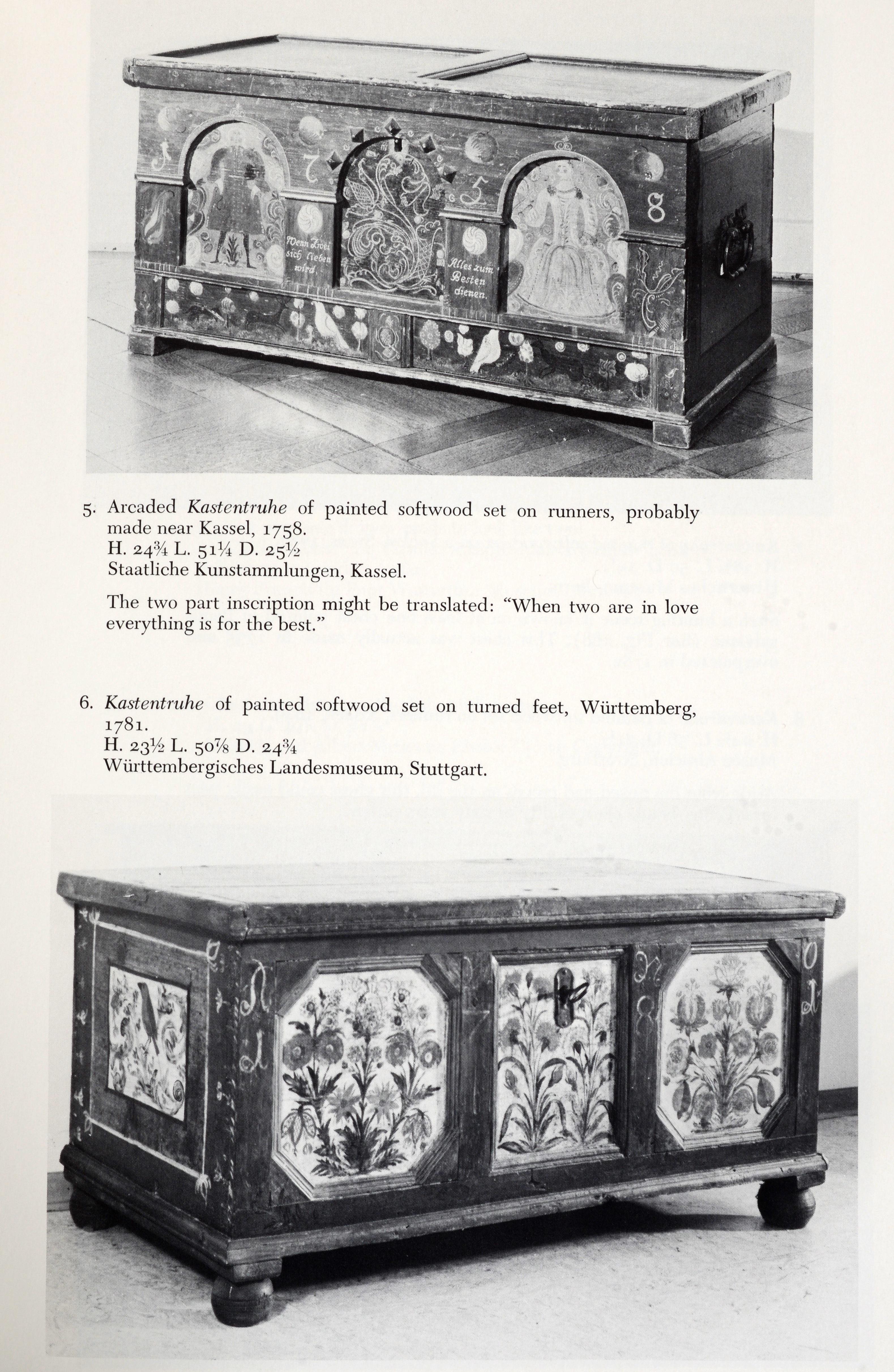 The Pennsylvania-German Decorated Chest by Monroe H. Fabian, Stated 1st Ed  For Sale 8