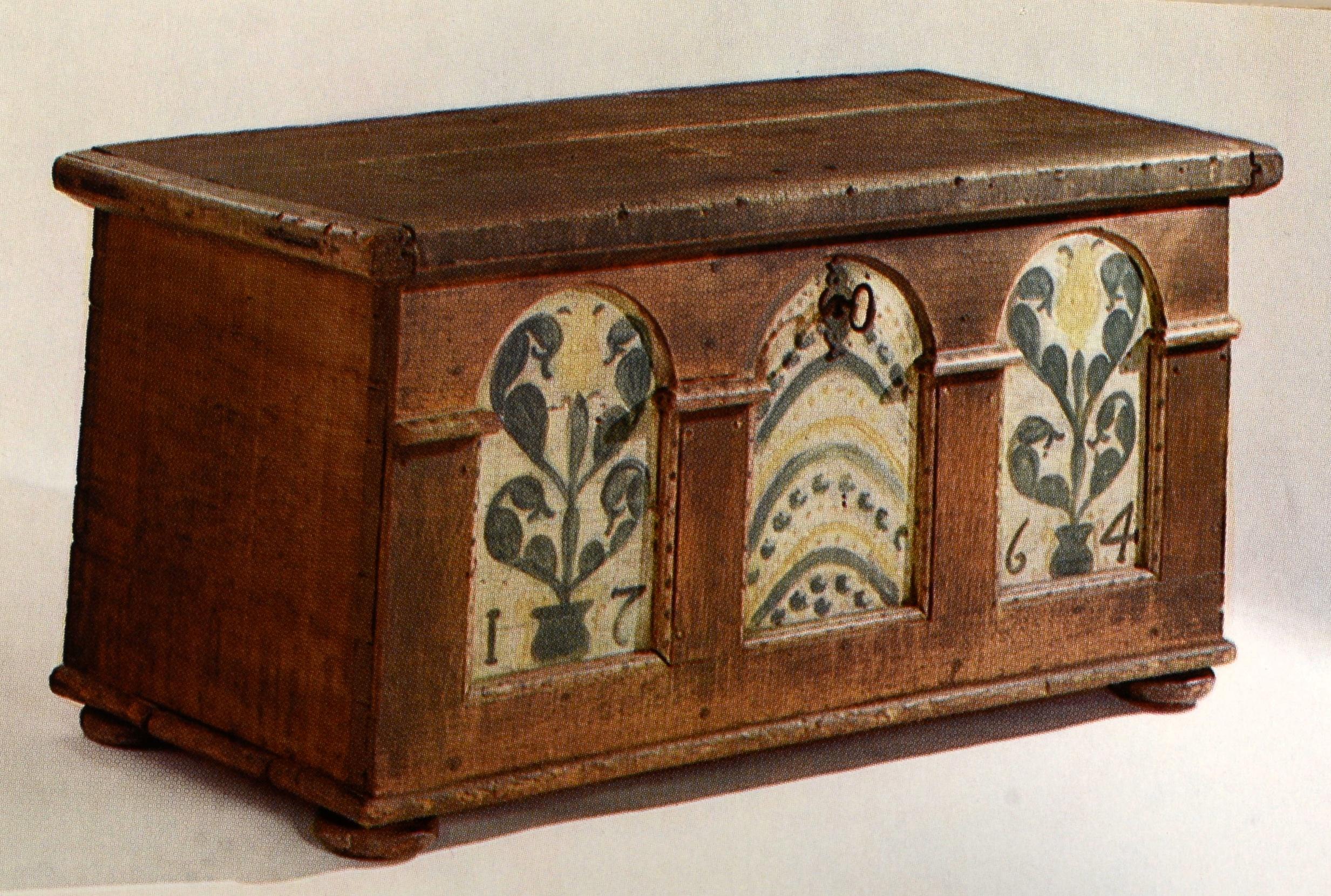 American The Pennsylvania-German Decorated Chest by Monroe H. Fabian, Stated 1st Ed  For Sale