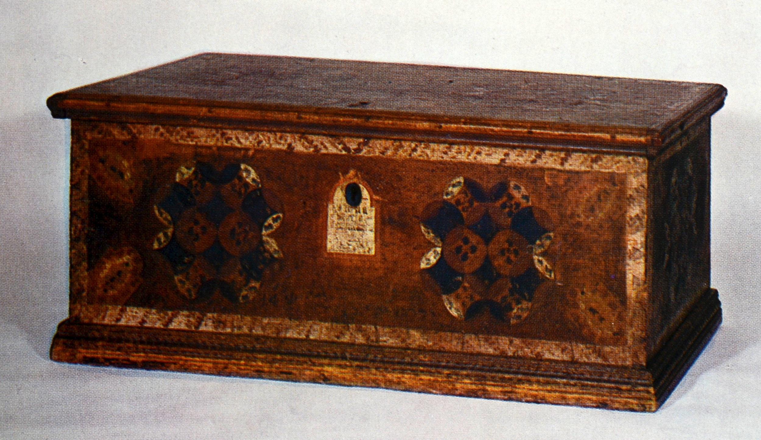 Late 20th Century The Pennsylvania-German Decorated Chest by Monroe H. Fabian, Stated 1st Ed  For Sale